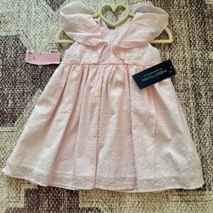 Mabel + honey girls Swiss dots dress 2t nwt